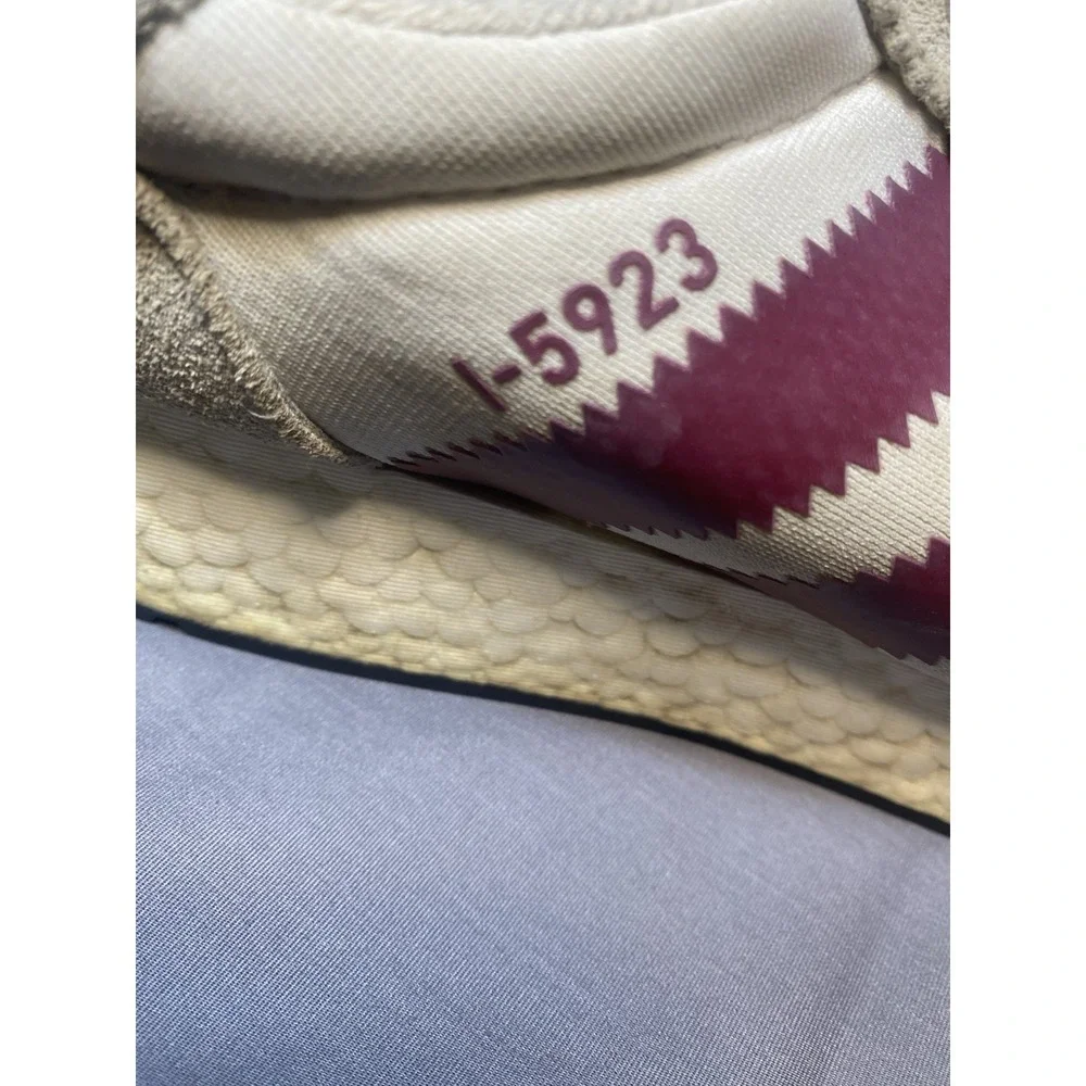 Adidas I-5923 Iniki Runner Boost Cream Burgundy Men's Size 12 Sneakers
